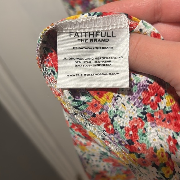 New FAITHFULL THE BRAND Lennox floral midi dress - Picture 4 of 9